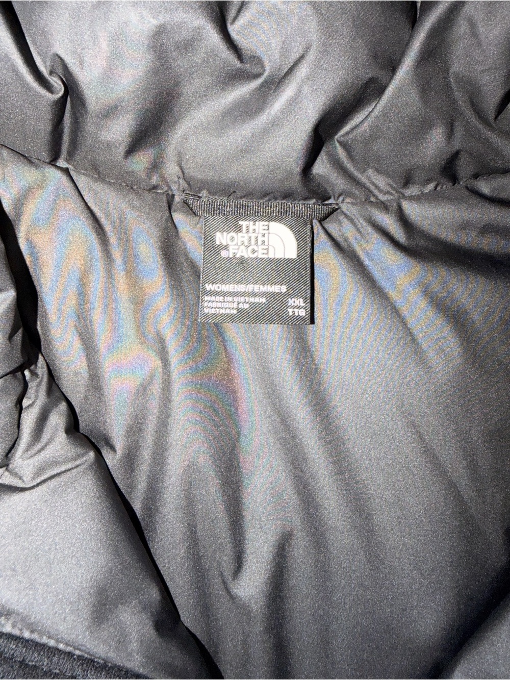 The North Face Womans Black Quilted Insulated Vest - Picture 2 of 2